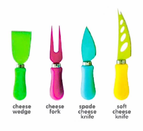 Wholesale 4 Piece Cheese Knife Set Great For All Types Of Cheese