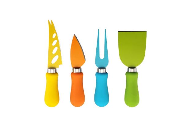 Wholesale 4 Piece Cheese Knife Set Great For All Types Of Cheese