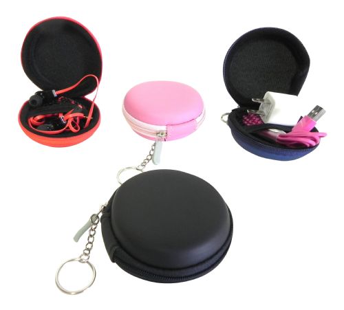 Wholesale Earphone Case Cable Management System Keychain