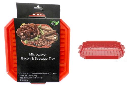 Wholesale Microwave Bacon & Sausage Tray Bpa Free Defrost Cook And Serve