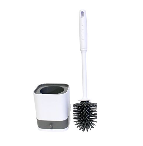 Wholesale Toilet Bowl Brush And Holder Set, Toilet Cleaner Brush, Wall Mounted Or Self Standing Silicone Brush