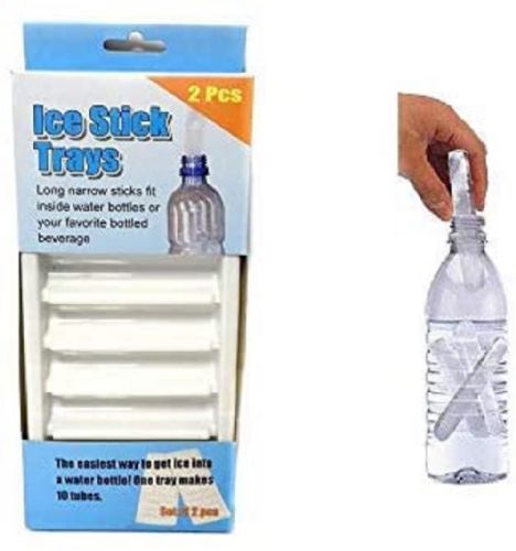 Wholesale 2 Ice Stick Trays - Makes Long Narrow Ice Sticks For Water Bottles