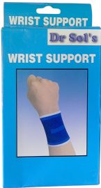 Wholesale Dr Sol's Wrist Support Assorted Small Medium Large