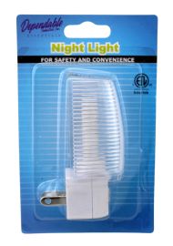 Plug In Led Night Light With Switch - Manual On/off For Bathroom, Hallway, Garage, Bedroom Bright White Light, Etl Listed