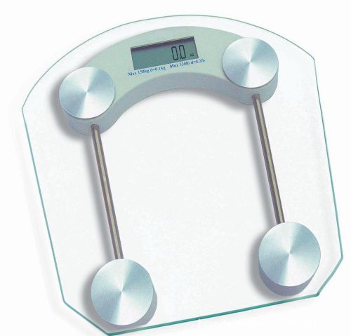 Wholesale Deluxe Digital Modern Design Glass LCD Display Bathroom Scale