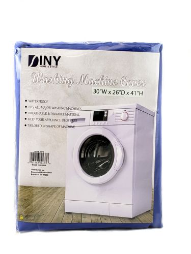 Wholesale Washing Machine Cover Waterproof Heavyweight Zippered Blue