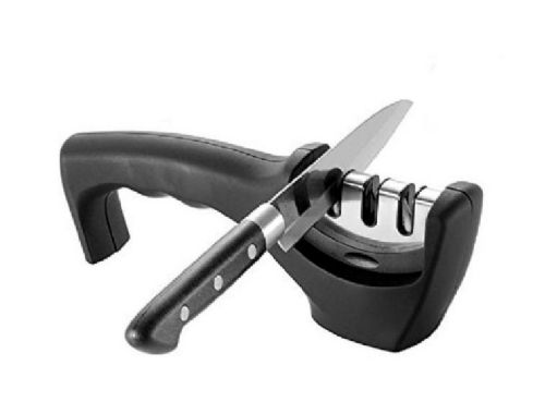 Wholesale Kitchen Knife Sharpener 3 Stage Pro Knife Sharpening Tool Helps Repair, Restore And Polish Blades