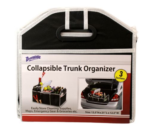 Wholesale Portable Collapsible Folding Trunk Organizer For Cars SUV Trucks Storage Bin