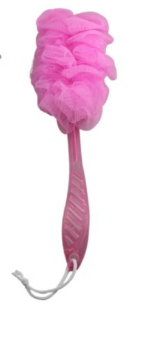 Wholesale Bath Loofah Exfoliating Sponge Back Scrubber Shower Brush PINK