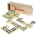 Wholesale Double Six Dominoes Set of 28 Pieces in Wooden Storage Box