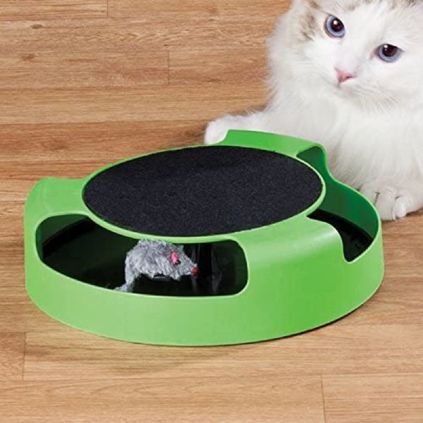 Wholesale Friendly Mouser Catch Cat Toy - Cat Mouse Toy For KittenS- Cats - Catch The Mouse Motion - Incredibly Fun To Play