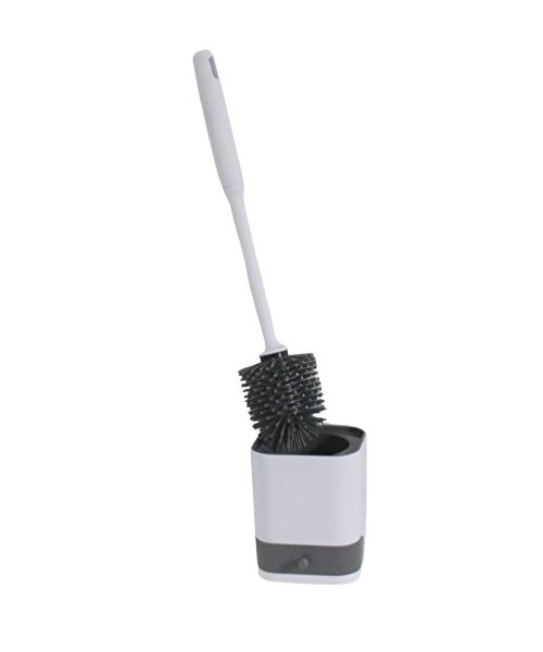 Wholesale Toilet Bowl Brush And Holder Set, Toilet Cleaner Brush, Wall Mounted Or Self Standing Silicone Brush