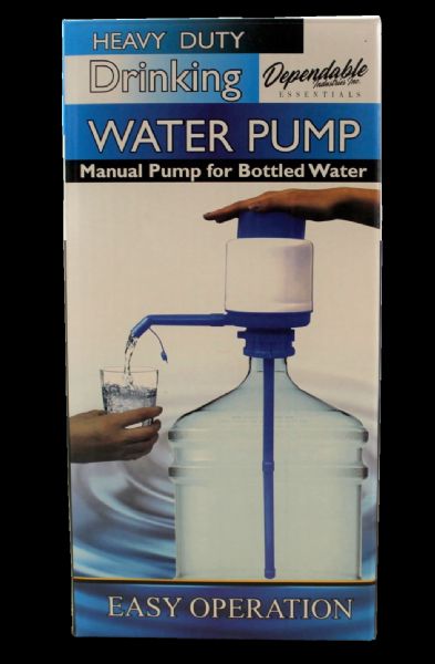 Drinking Water Pump Manual Vacuum Action Dispenser For Drinking Water Bottles Fits Most Standard 3-5 Gallon Water Bottles