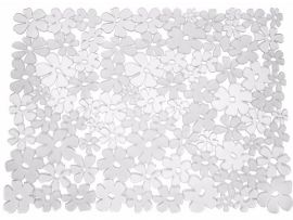 Wholesale Decorative Kitchen Sink Protector Mat Pad Set, Clear - Quick Draining - Use In Sinks To Protect Surfaces And Dishes - Modern Floral Design 15.5" X 11.5"