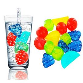 Wholesale 15 Piece Set Fruit Shape Reusable Ice Cubes Bpa Free Plastic