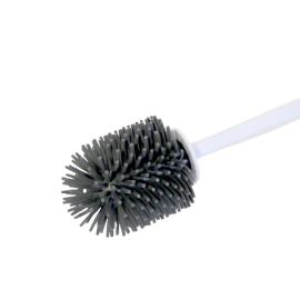 Wholesale Toilet Bowl Brush And Holder Set, Toilet Cleaner Brush, Wall Mounted Or Self Standing Silicone Brush