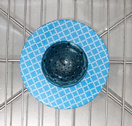 Wholesale Printed Plastic Sink Strainer Assorted Designs Prevents Clogged Drains Will Never Rust