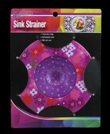 Wholesale Printed Plastic Sink Strainer Assorted Designs Prevents Clogged Drains Will Never Rust