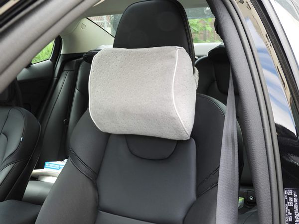 Memory Foam Car Travel Pillow - Perfect For Long Trips, Driving, Home And Office Use - Supports Shoulder, Neck And Head