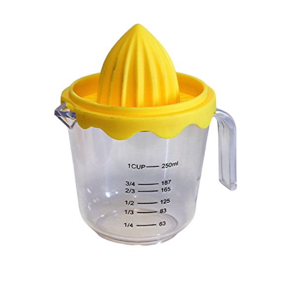 Orange Lemon And Lime Juicer And Reamer Squeeze And Strain Measured Amounts 1 Cup 250ml Bpa Free