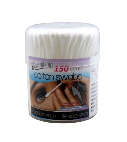 150 Count Cotton Swabs In A Container