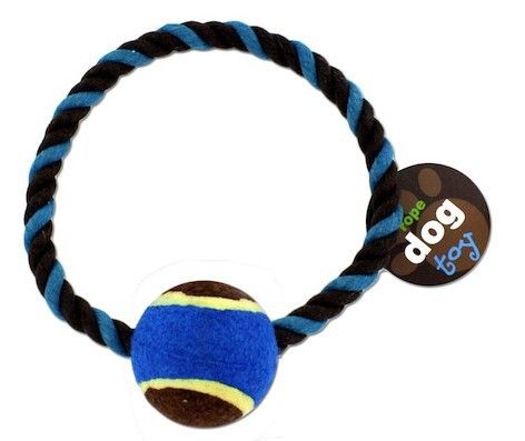 Wholesale Pet Rope Dog Toy Tennis Ball