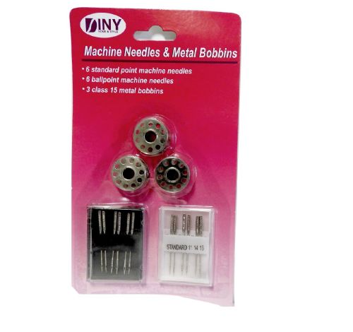 Wholesale Machine Needles and Metal Bobbins Set