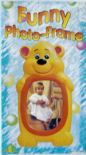 Closeout Bear Shaped Plastic Picture Frame