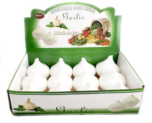 Wholesale Garlic Vegetable Keeper Fridge Storage Saver on Counter Display