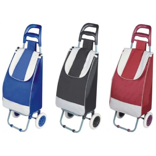 Wholesale Shopping Cart On Wheels Canvas Assorted Colors