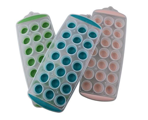 Wholesale Flexible Silicone Ice Cube Tray Easy Pop Out