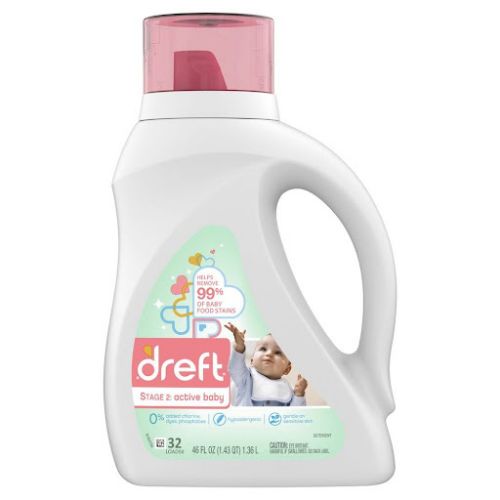 Wholesale Dreft Stage 2 Liquid Laundry Detergent 46 Ounce 32 Loads