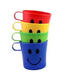 Wholesale Smiley Face Childrens Mug 4 Pack