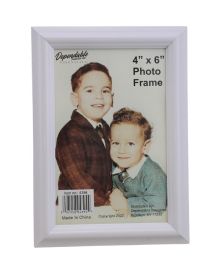 Wholesale White 4 X 6 Photo Frame