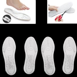 Memory Foam Shoe Insoles Comfort Unisex Women Cushion Foot Pad Heel Shock Super Soft Replacement Innersoles For Sneakers Shoes