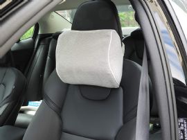 Memory Foam Car Travel Pillow - Perfect For Long Trips, Driving, Home And Office Use - Supports Shoulder, Neck And Head