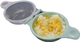 Microwave Egg Cooker For Sandwiches & Omelets Poacher Fried Egg Maker BpA-Free